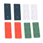 8pcs Reusable Sticker Fixer Power Strip Holder Desktop No Hole Durable Wall Mount Surge Protector Removale Plug-In Self Adhesive