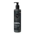 ORGANIC SHOP Sprchový gel a šampon 2 v 1 Blackwood a máta 280 ml