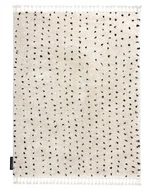 Kusový koberec Berber Syla B752 dots cream-200x290