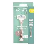 Gillette Holicí strojek Venus Deluxe Smooth Sensitive Rose Gold + 3 hlavice Gillette Holicí strojek Venus Deluxe Smooth Sensitive Rose Gold + 3 hlavice