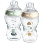 Tommee Tippee Natural Start Anti-Colic samosterilizačná dojčenská fľaša Nature Medium Flow 3 m+ 2x340 ml Tommee Tippee Natural Start Anti-Colic samosterilizačná dojčenská fľaša Nature Medium Flow 3 m+ 2x340 ml