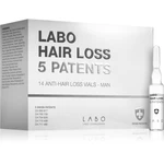 Labo Hair Loss 5 Patents intenzívna kúra proti padaniu vlasov pre mužov 14x3,5 ml