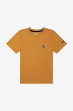 Detské bavlnené tričko Timberland Short Sleeves Tee-shirt oranžová farba, jednofarebné