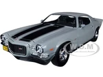 1971 Chevrolet Camaro Gray with Black Stripes "Special Edition" 1/18 Diecast Model Car by Maisto