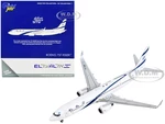 Boeing 737-900ER Commercial Aircraft "El Al Israel Airlines" White with Blue Stripes 1/400 Diecast Model Airplane by GeminiJets