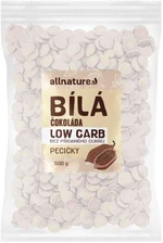 Allnature LOW CARB Čokoláda biela lupienky