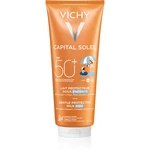 Vichy Capital Soleil Gentle Milk ochranné mlieko pre deti na tvár a telo SPF 50 300 ml