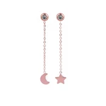 Earrings VUCH Infinity Rose gold