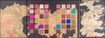 REVOLUTION X Game of Thrones Westeros Map Palette, paletka očních stínů REVOLUTION X Game of Thrones Westeros Map Palette, paletka očních stínů