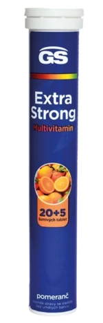 GS Extra Strong multivitamin s minerály eff. 25 šumivých tablet