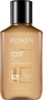 REDKEN Olej pro suché a křehké vlasy All Soft Argan-6 Oil 111 ml