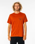 T-Shirt Rip Curl FADE OUT ICON TEE Red Dirt