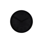 Čierne betónové nástenné hodiny s čiernymi ručičkami Zuiver Concrete