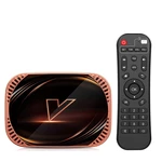VONTAR X4 Amlogic S905X4 Smart TV Box Android 11.0 4G 128GB Support bluetooth 4.0 2.4G/5GHz WiFi TVBOX with AV1 Video Pl