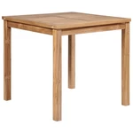 Garden Table 31.5"x31.5"x30.3" Solid Teak Wood