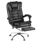 Hoffree Ergonomic High Back Reclining Office Chair Adjustable Height Rotating Lift Chair PU Leather Gaming Chair Laptop