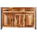 Sideboard 47.2"x13.8"x29.5" Solid Sheesham Wood