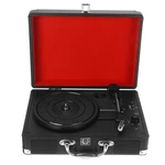 Phonograph Turntables Vinyl Record Player USB Bluetooth Stereo Speaker Record Player