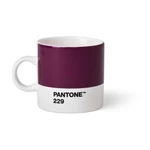 Tmavofialový hrnček Pantone Espresso, 120 ml