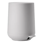 Svetlosivý kúpeľňový pedálový kôš Zone Nova, 3 l