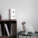 [EU] Pawbby Intelligent Pet Camera Treat Dispenser HD WiFi Camera with Night Vision for Pets Viewing Two Way Audio Commu