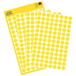 Avery-Zweckform 3013 popisovače etikiet Ø 8 mm žltá 416 ks permanentné papier