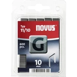 Plochý drôtený spona - typ 11 600 ks Novus 102269901 Rozmery (d x š) 10 mm x 10.6 mm