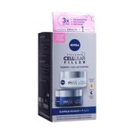 Nivea Hyaluron Cellular Filler SPF15 darčeková kazeta denný pleťový krém SPF15 50 ml + nočný pleťový krém 50 ml na veľmi suchú pleť