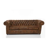 Sofa Oxford trojsedačka Vintage Eco, farba