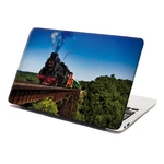 Samolepka na notebook SABLIO - Vlak na mostě 38x26 cm