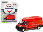 2018 Ram ProMaster 2500 Cargo High Roof Van Red "Anaheim Fire &amp; Rescue Services Division" (California) "Route Runners" Series 3 1/64 Diecast Mode