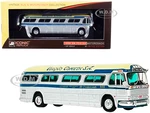 1959 GM PD4104 Motorcoach Bus "S. Paulo - Rio" "Viacao Cometa S.A." (Brazil) Silver and Cream with Blue Stripes "Vintage Bus &amp; Motorcoach Collect