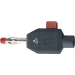 Stäubli KLS4 SCHWARZ banánový konektor zástrčka, rovná Ø pin: 4 mm čierna 1 ks