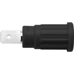 Schützinger SEPB 6453 / SW bezpečnostna laboratórna zásuvka zásuvka, vstavateľná vertikálna Ø pin: 4 mm čierna 1 ks
