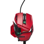 MadCatz R.A.T. 8+ ADV #####Ergonomische Gaming-Maus USB optická červená, čierna 11 null 20000 dpi gélová opierka pod záp