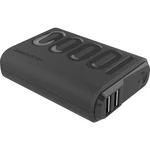 RealPower PB-10000PD+ powerbanka 10000 mAh  lítiová  čierna