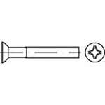 TOOLCRAFT  TO-6863097 zápustné skrutky M2.5 12 mm krížová dražka Philips DIN 965   ocel pozinkované 200 ks