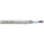 dátový kábel Faber Kabel Li2YCY PiMF 034587 Li2YCY, 2 x 2 x 0.75 mm², sivá, metrový tovar