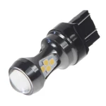 STUALARM Autožárovka 12-24V T20 (7443) 16LED-3030SMD bílá