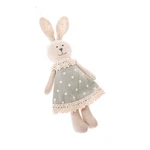Súprava 2 zelených veľkonočných dekorácií Dakls Easter Bunny