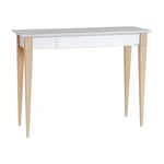 Biely pracovný stôl Ragaba Mimo, šírka 105 cm