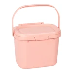 Ružový úložný box Addis Caddy, 4,5 l