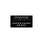 Sada 15 adhezívnych Swarovski krištáľov Fanastick Crystal, ⌀ 3 mm