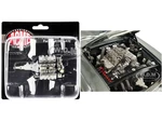 Injected Boss 9 429 Engine &amp; Transmission Replica from "1969 Ford Mustang GT Street Fighter Bullet" 1/18 Scale Model by ACME