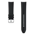 Tartalék szilikon sportos karpánt Samsung ET-SFR85S (20mm)  Samsung Galaxy Watch 3 SM-R850, black