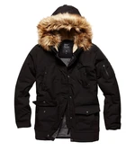 Dámská parka Hailey Vintage Industries® - černá (Farba: Čierna, Veľkosť: XL)