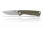 Zatvárací nôž Z200 G10 Liner Lock ANV® - farba rukoväte: Olive Green, sivá čepeľ - Stone wash (Farba: Olive Green , Varianta: Sivá čepeľ - Stone Wash)