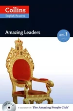 Collins English Readers 1 - Amazing Leaders with CD - Silvia Tiberio