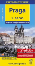 Praha mapa turistických zajímavostí