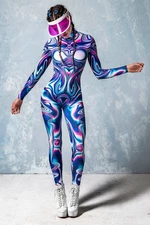 Psychedelic Rave Bodysuit Woman - Rave Outfits Women - Rave Clothing - Festival Clothing